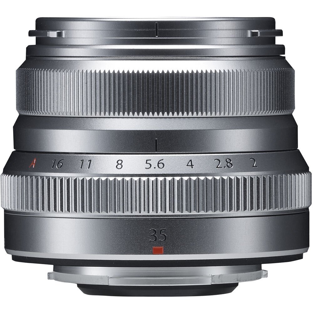 Fujinon XF 35mm f/2 R WR, silver цена и информация | Fotoaparaatide objektiivid | hansapost.ee