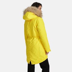 Huppa женская зимняя парка с натуральным мехом VIVIAN 1, желтая цена и информация | Женские куртки | hansapost.ee