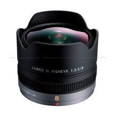 Panasonic Lumix G Fisheye 8mm f/3.5 цена и информация | Объективы | hansapost.ee