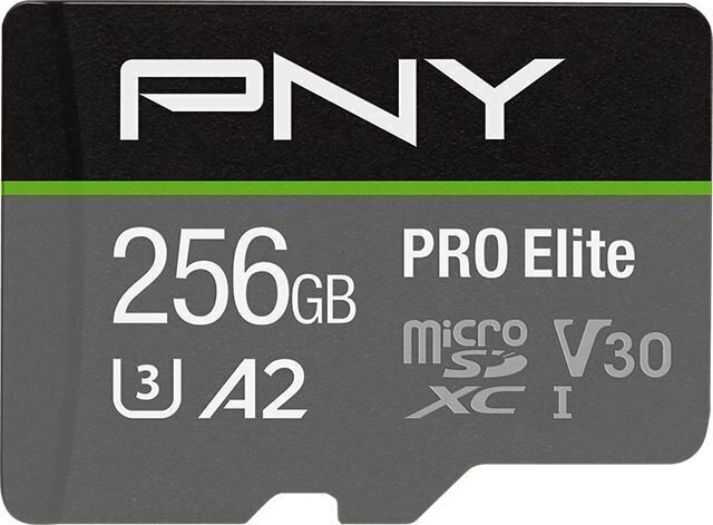 MicroSDXC PNY P-SDU256V32100PRO-GE 256GB hind ja info | Mälukaardid mobiiltelefonidele | hansapost.ee