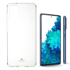 Супер-тонкий чехол Mercury Jelly Clear для Samsung Galaxy S20 FE (G780), прозрачный цена и информация | Чехлы для телефонов | hansapost.ee