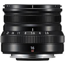 Fujifilm XF 16 мм f/2.8 R WR lens, black цена и информация | Объективы | hansapost.ee