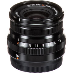 Fujifilm XF 16 мм f/2.8 R WR lens, black цена и информация | Объективы | hansapost.ee