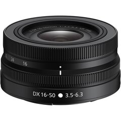 Nikon NIKKOR Z DX 16-50mm f/3.5-6.3 VR, Valge karp (white box) hind ja info | Fotoaparaatide objektiivid | hansapost.ee