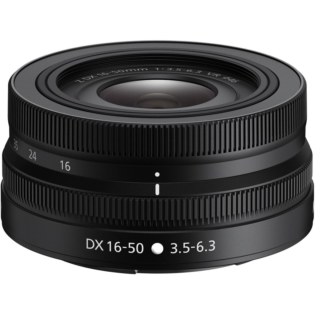 Nikon NIKKOR Z DX 16-50mm f/3.5-6.3 VR, Valge karp (white box) цена и информация | Fotoaparaatide objektiivid | hansapost.ee