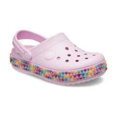 Crocs™ Crocband Gem Band Clog Kid's 207607 167384 цена и информация | Детские резиновые сабо | hansapost.ee