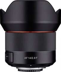 Samyang AF 14mm f/2.8 Nikon F hind ja info | Fotoaparaatide objektiivid | hansapost.ee