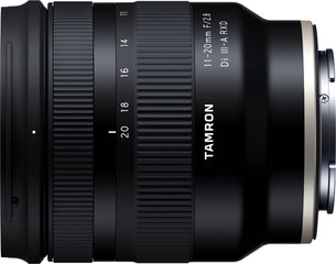 Tamron 11-20mm f/2.8 Di III-A RXD objektiiv Sonyle hind ja info | Tamron Fotoaparaadid, objektiivid ja lisatarvikud | hansapost.ee