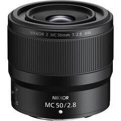 Nikon NIKKOR Z MC 50mm f/2.8 hind ja info | Fotoaparaatide objektiivid | hansapost.ee