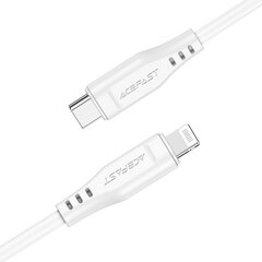 Acefast cable MFI USB Type C - Lightning 1.2m, 30W, 3A black (C3-01 black) hind ja info | Acefast Mobiiltelefonid, fotokaamerad, nutiseadmed | hansapost.ee