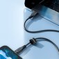 Acefast cable MFI USB - Lightning 1.2m, 2.4A black (C3-02 black) цена и информация | Mobiiltelefonide kaablid | hansapost.ee
