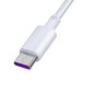 Devia cable Shark USB - USB-C 1,5 m 5A white hind ja info | Mobiiltelefonide kaablid | hansapost.ee