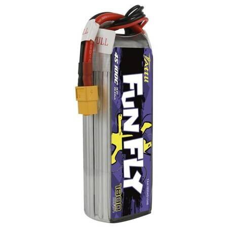 Aku Tattu Funfly 1800mAh 14.8V 100C 4S1P XT60 цена и информация | Nutiseadmed ja lisatarvikud | hansapost.ee