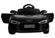 Elektriline sportauto lastele Audi R8 Spyder, must hind ja info | Laste elektriautod | hansapost.ee