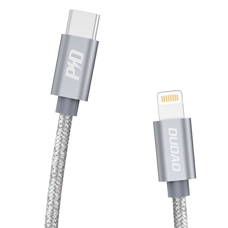 Dudao USB Typ C - Lightning, 1 m цена и информация | Mobiiltelefonide kaablid | hansapost.ee