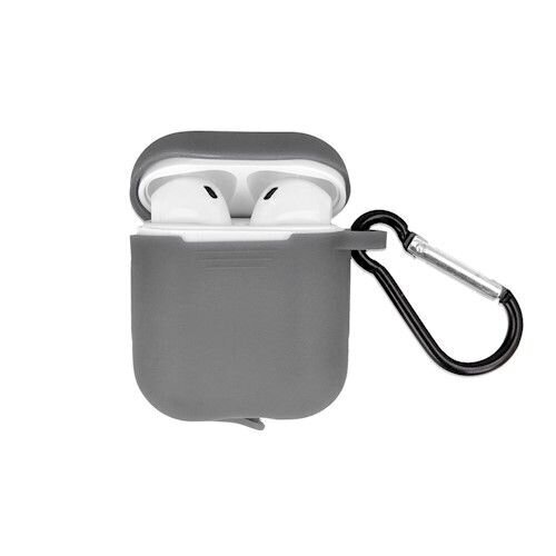 GreenGo AirPods Silicone Case Grey цена и информация | Kõrvaklapid | hansapost.ee