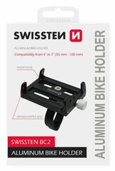 Держатель телефона для велосипеда Swissten BC2 4-7" цена и информация | Держатели для телефонов | hansapost.ee