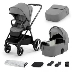 Универсальная коляска Kinderkraft Nea 2in1, Platinum Grey цена и информация | Коляски | hansapost.ee