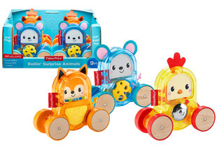 FISHER PRICE ТЯГАЕТ ЖИВОТНЫХ цена и информация | Игрушки для малышей | hansapost.ee