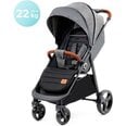 Sportlik jalutuskäru Kinderkraft Grande Plus, Grey