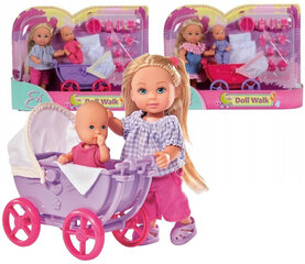 Nukk Evi vankri ja beebiga price and information | Toys for girls | hansapost.ee