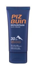 Защитный крем от солнца для использования в горах Piz Buin Mountain SPF30 50 мл цена и информация | Кремы от загара | hansapost.ee