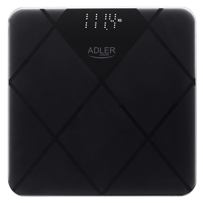 Elektrooniline kaal Adler AD-8169 (must) цена и информация | Kaalud, vannitoakaalud ja pagasikaalud | hansapost.ee