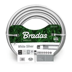 Kastmisvoolik Bradas NTS White Silver 3/4" 30m hind ja info | Niisutussüsteemid, kastmisvoolikud ja kastekannud | hansapost.ee