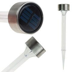 Päikesepatareiga LED aiavalgusti Spike Silver hind ja info | Aiavalgustid ja õuevalgustid | hansapost.ee