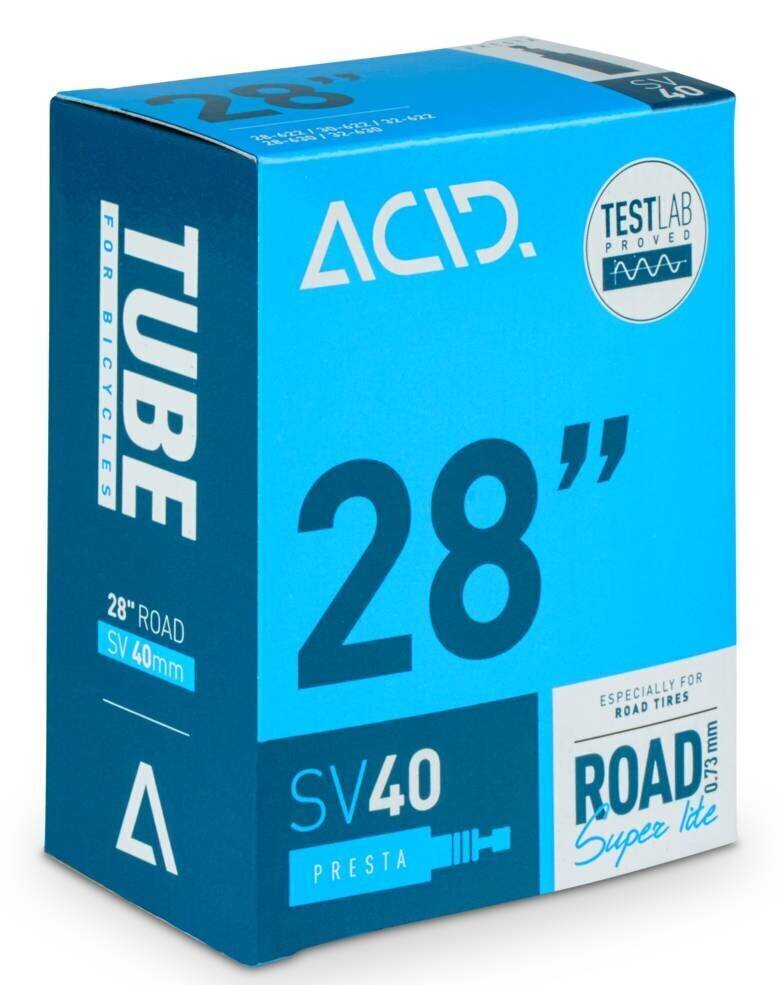 Jalgratta sisekumm ACID 28" Road Super Lite SV 40 mm 28/32-622/630 цена и информация | Jalgratta sisekummid ja rehvid | hansapost.ee