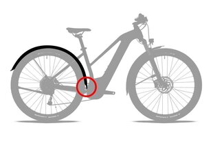 Комплект велосипедных панелей, 28" ACID 56 BB Mount 2.0, черный цена и информация | Acid Спорт, досуг, туризм | hansapost.ee