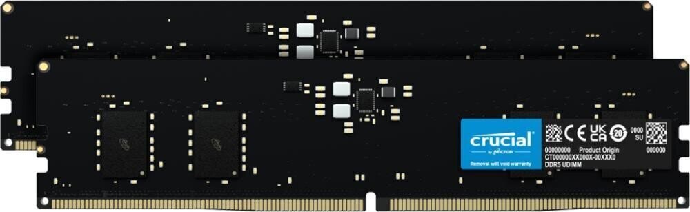 Memory Dimm 32GB DDR5-4800/KIT2 CT2K16G48C40U5 цена и информация | Operatiivmälu | hansapost.ee