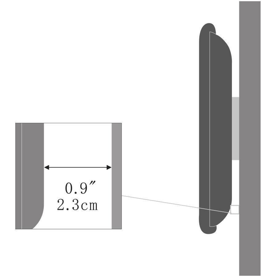 Stationary Slim TV Mount Stell SHO2021 hind ja info | Teleri seinakinnitused ja hoidjad | hansapost.ee