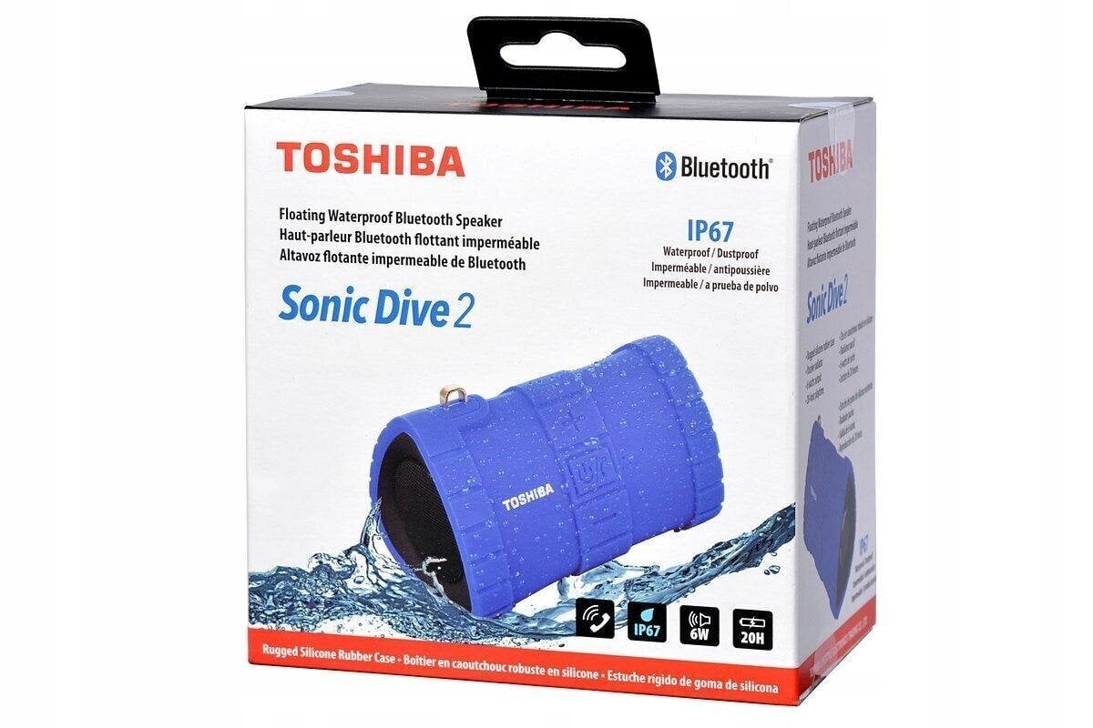 Toshiba Sonic Dive 2 TY-WSP100, sinine цена и информация | Kõlarid | hansapost.ee