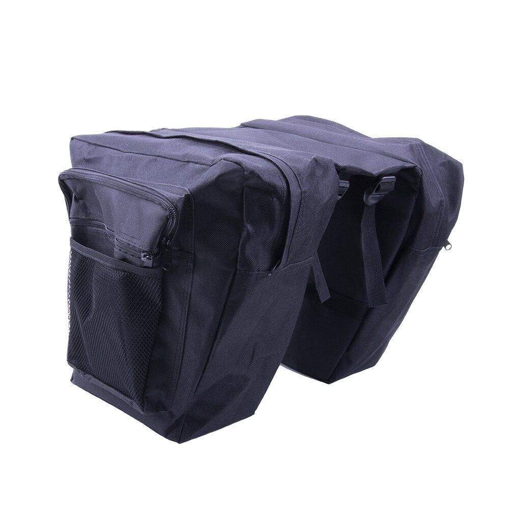 Double bike pannier for the carrier Forever Outdoo black hind ja info | Rattakotid ja telefonikotid | hansapost.ee