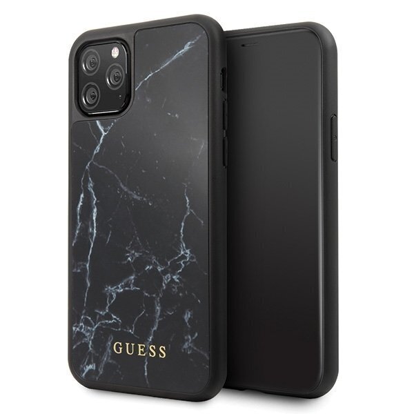 Telefoniümbris Guess telefonile Apple iPhone 11 Pro, must (GUHCN58HYMABK) цена и информация | Telefonide kaitsekaaned ja -ümbrised | hansapost.ee