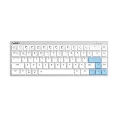 Mechanical keyboard Dareu EK868 (white) цена и информация | Клавиатура с игровой мышью 3GO COMBODRILEW2 USB ES | hansapost.ee