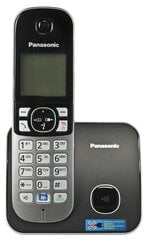 Panasonic KX-TG6811 PDB, черный цена и информация | Стационарные телефоны | hansapost.ee
