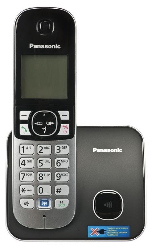 Panasonic KX-TG6811 PDB, must цена и информация | Lauatelefonid | hansapost.ee