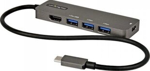 StarTech DKT30CHPD3 hind ja info | USB adapterid ja jagajad | hansapost.ee