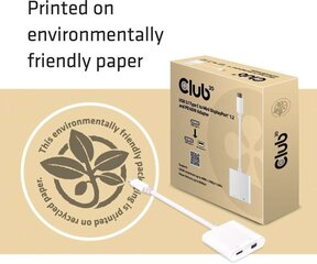 Club 3D CAC-1509, USB-C/Mini DP, 18 см цена и информация | Кабели и провода | hansapost.ee