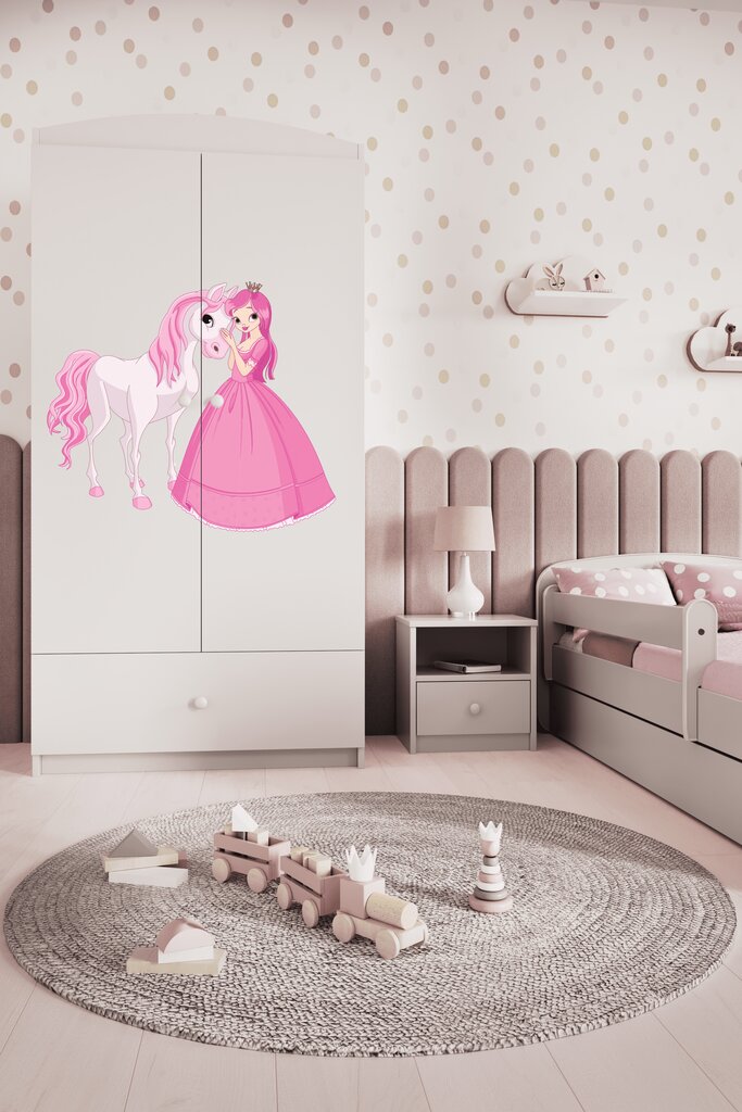 Laste riidekapp Kocot Kids Babydreams, valge hind ja info | Kapid lastele | hansapost.ee