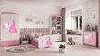 Lastevoodi Kocot Kids Babydreams, 80x160 cm, roosa цена и информация | Lastevoodid | hansapost.ee