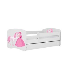 Детская кровать с матрасом Kocot Kids Babydreams, 80x160 см, белая цена и информация | Детские кровати | hansapost.ee