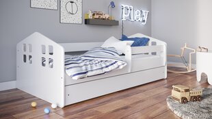 Детская кровать Kocot Kids Kacper, 80x180 см, белая цена и информация | Детские кровати | hansapost.ee
