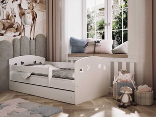 Детская кровать с матрасом Kocot Kids Julia, 80x180 см, белый цвет цена и информация | Детские кровати | hansapost.ee