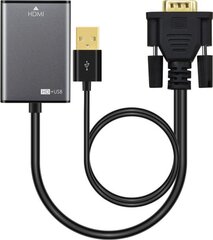MicroConnect VGAHDMI цена и информация | Кабели и провода | hansapost.ee