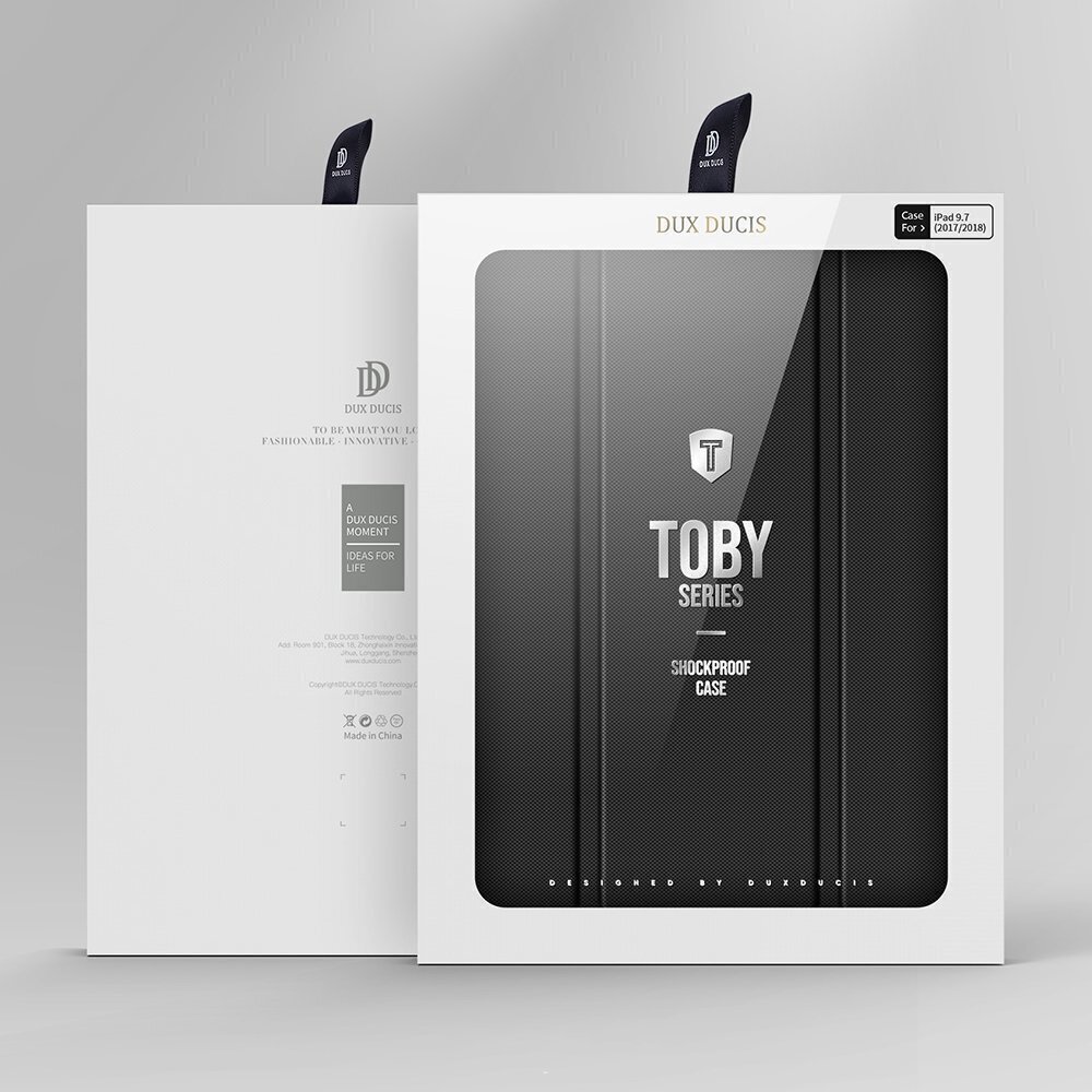 Dux Ducis Toby Smart Cover iPad 9.7'' 2018/iPad 9.7'' 2017 jaoks, sinine цена и информация | Tahvelarvuti ümbrised ja kaaned | hansapost.ee