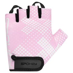 Велосипедные перчатки Spokey Sestola, розовые цена и информация | Велоперчатки | hansapost.ee