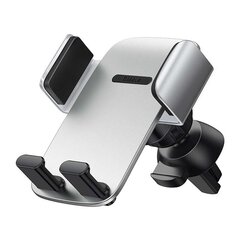 Держатель для телефона Baseus Easy Control Pro car holder for grille (silver) цена и информация | Держатели для телефонов | hansapost.ee